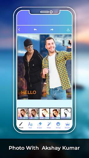 Photo With Akshay Kumar screenshot 3