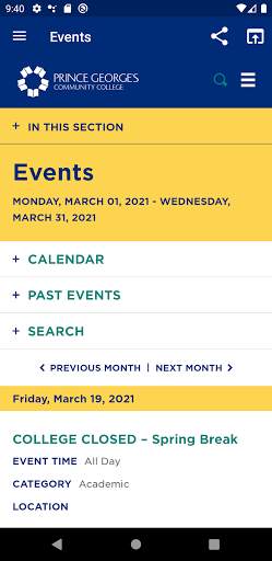 PGCC Mobile screenshot 5