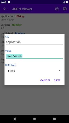 JSON Viewer & Editor скриншот 6