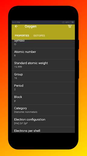 Complete Periodic Table screenshot 5