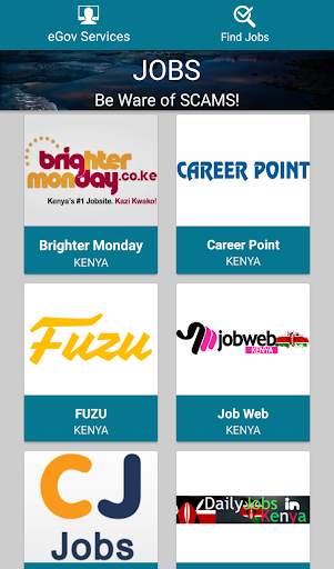 eGov Services: JOBS eCitizen NHIF HELB ITAX GHRIS screenshot 2