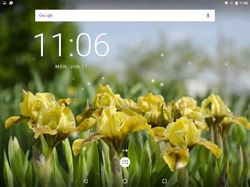Iris Flowers Live Wallpaper FREE screenshot 4