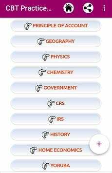 JAMB CBT Practice 2020 (Online) 3 تصوير الشاشة