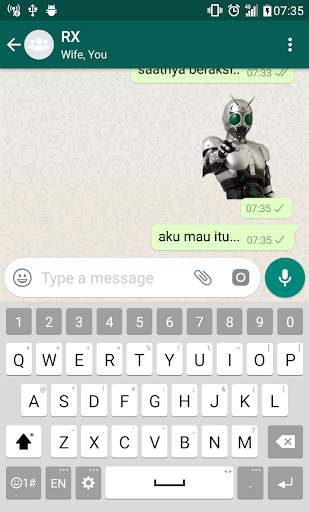 Satria Baja Hitam RX Stickers for WhatsApp screenshot 2