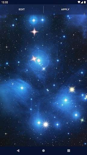 Night Sky Stars Live Wallpaper screenshot 4