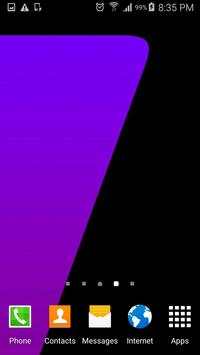 S7 Line Live Wallpaper screenshot 4