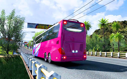 Coach Bus Simulator Offline 3d screenshot 5