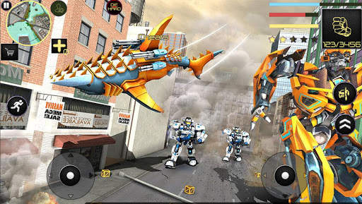 Spider Robot Shark– Shark Robot Transformation screenshot 3