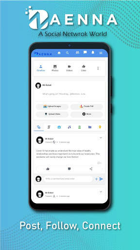 Zaenna - A social Network World screenshot 2