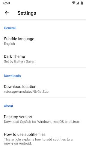 GetSub - Subtitles Downloader screenshot 5