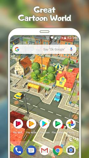 Cartoon World - Live Wallpaper screenshot 1
