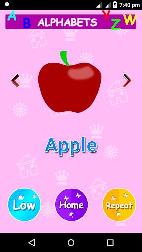 ABC Kids Learn - alphabet, fruit, vegetable, game screenshot 14