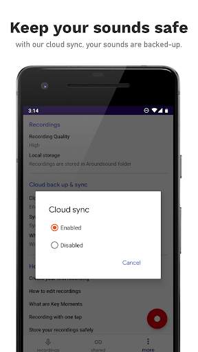 Aroundsound Audio Recorder screenshot 7