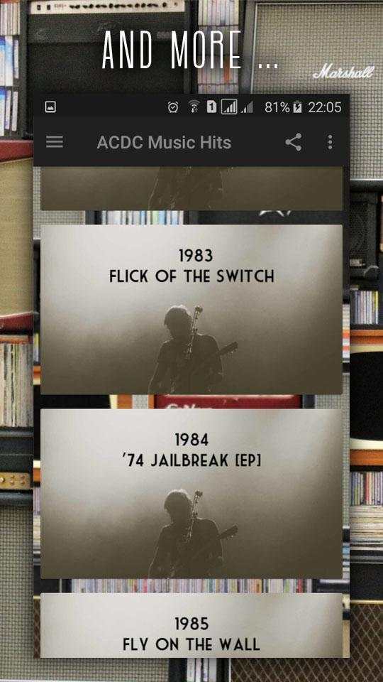 ACDC Music Hits screenshot 4