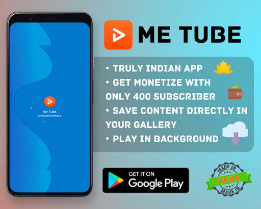 🇮🇳Me-Tube "Indian Video App"😃 screenshot 6