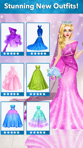 Ice Princess Wedding Dress Up screenshot 3