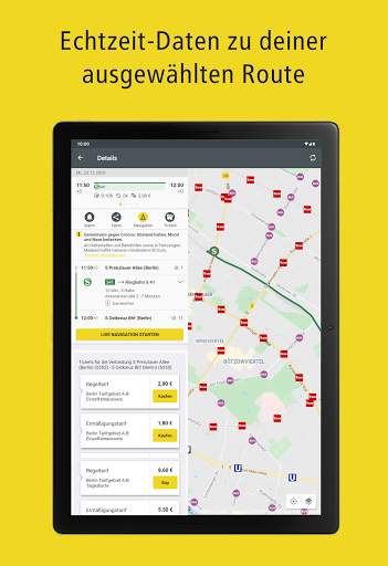 BVG Fahrinfo: Bus, Bahn & ÖPNV Karte Berlin screenshot 11