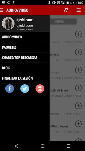 Latino Music Pool screenshot 1