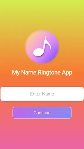 My Name Ringtone App screenshot 2