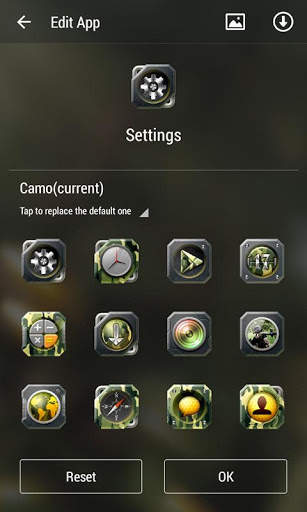 (FREE) Camo GO Launcher Theme screenshot 5