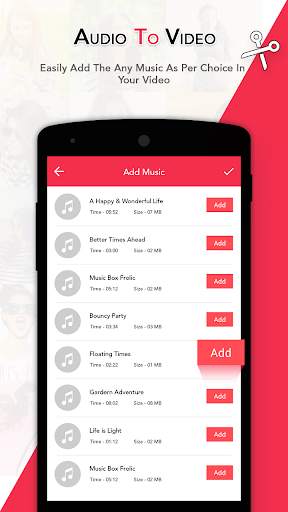Add Audio to Video : Audio Video Mixer 2021 screenshot 6
