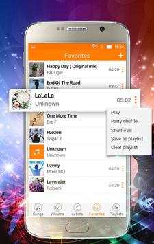 Music player screenshot 3