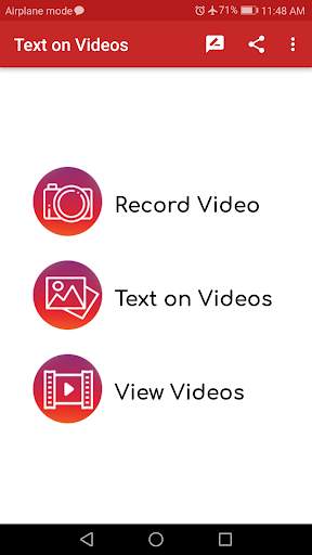 Text on videos with Video Editor screenshot 1