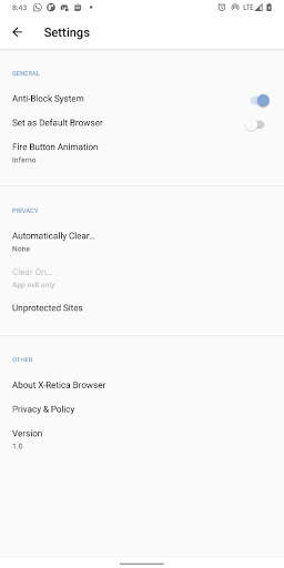 X-Retica:  Browser Anti-Blokir Tanpa VPN screenshot 3