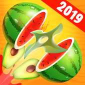 Fruit Cutter game - Splash Master Ninja 3D icon