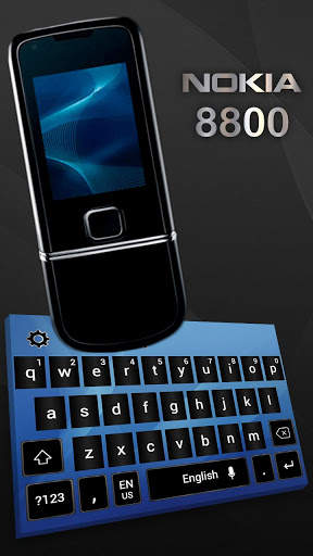 Keyboard for 8800 Nokia Arte Black Style screenshot 3