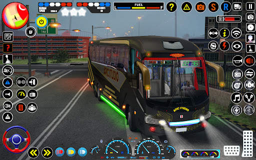 City Coach Bus Driving Sim 3D screenshot 3