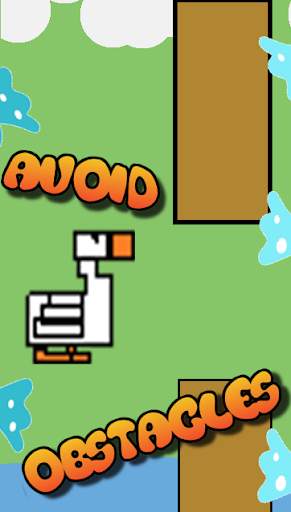 Flappy Goose Game Not Angry screenshot 2