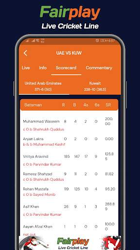 Fairplay Live Cricket Line screenshot 4