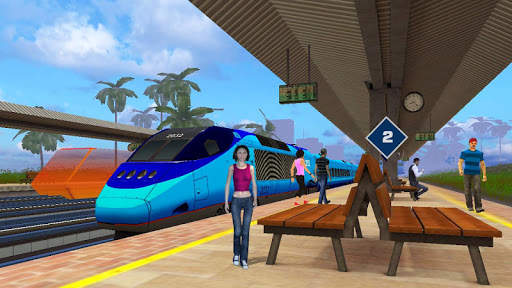 Train Simulator Indian Metro Train Driving screenshot 2