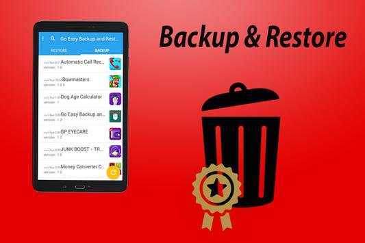 Go Easy Backup and Restore screenshot 1