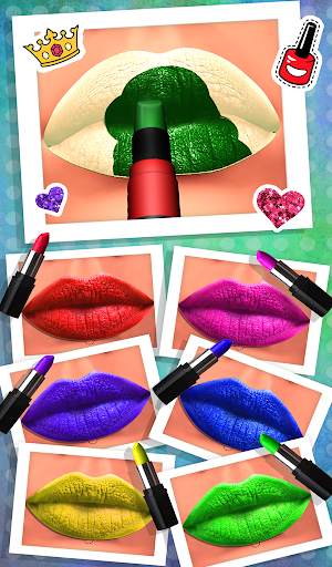 Lip Art 3D ASMR Satisfying Lipstick Makeover Game screenshot 12