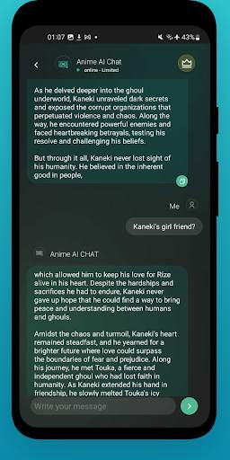 Anime Chat - AI Chat скриншот 5