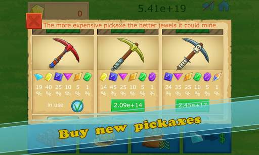 Idle Gold gem clicker स्क्रीनशॉट 12