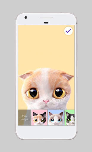 Cute Nude Cat Kitten Wallpapers Lock Screen screenshot 3