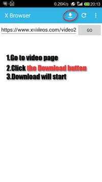 X Videos Downloader screenshot 1