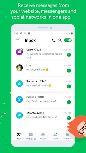 JivoChat screenshot 1