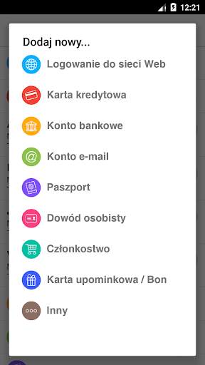 Blokada Hasło: Password Locker screenshot 5