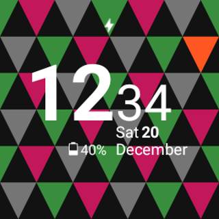 Triangular WatchFace screenshot 1