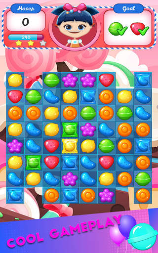 Sweet Candy Bomb - match 3 Gam screenshot 4