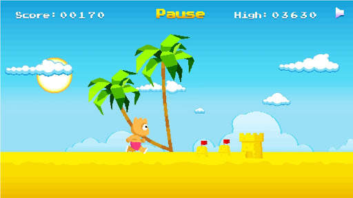 The Beach Runner: Running game screenshot 2