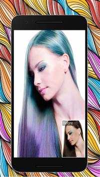 Hair Color Changer - Styles Salon & Recolor screenshot 5
