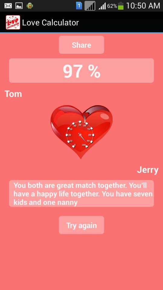 Love Calculator2 screenshot 5