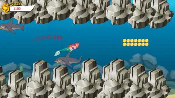 Mermaid Ariel Shark Attack screenshot 4