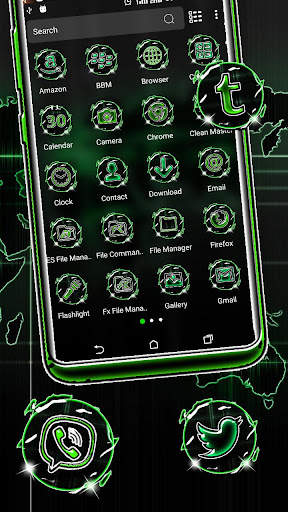 Digital Map Theme Launcher screenshot 2