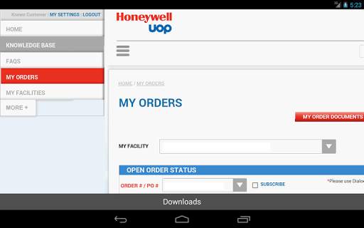 UOP Order Status screenshot 8